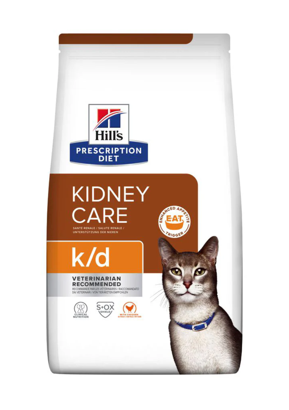 Hill's Cat Dry Food Adult Kidney Care k/d 3 Kg