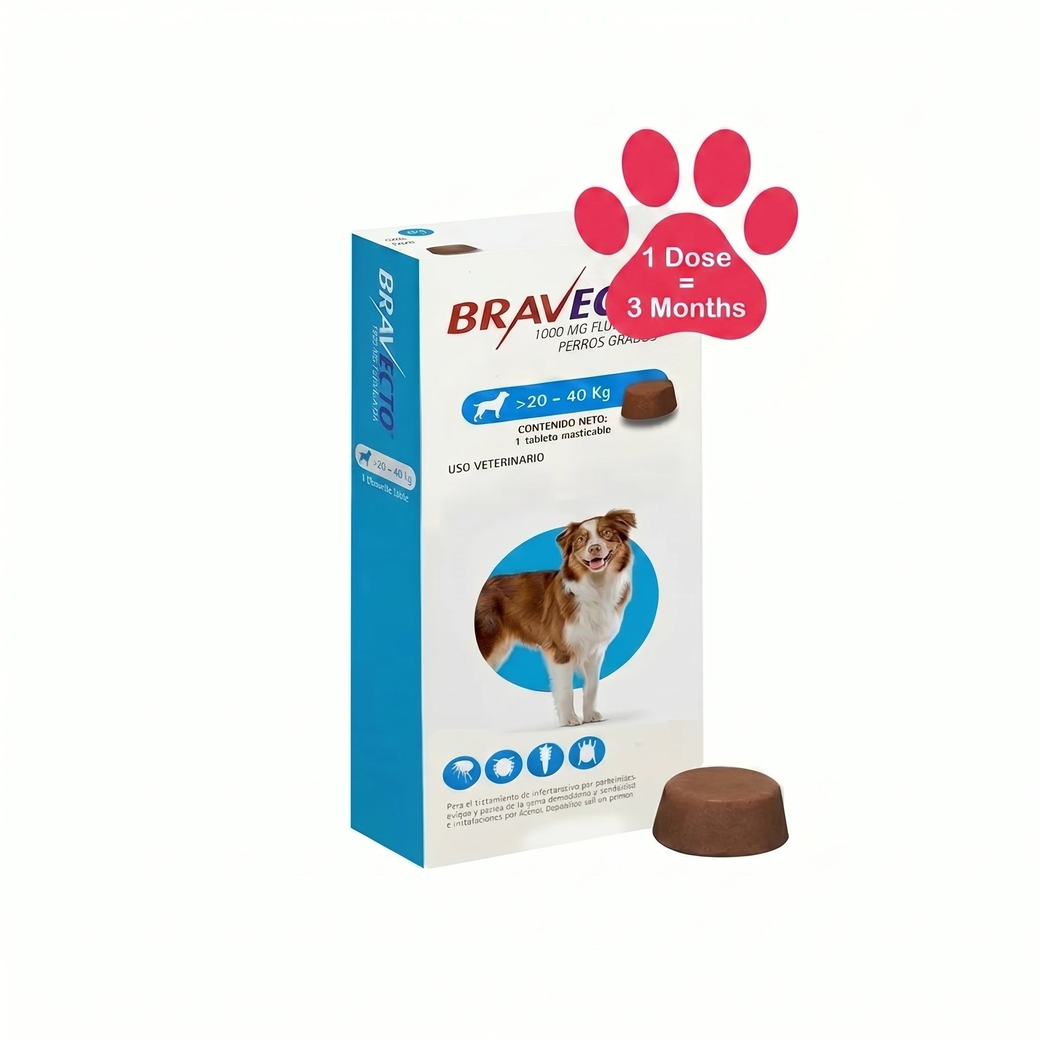 Bravecto 20 - 40 kg