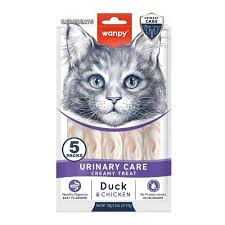 Wanpy Cat Treats Duck & Chicken Urinary Care 70g