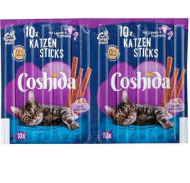 Coshida Cat Treats With mit Lamm Truthahn 10 Stick