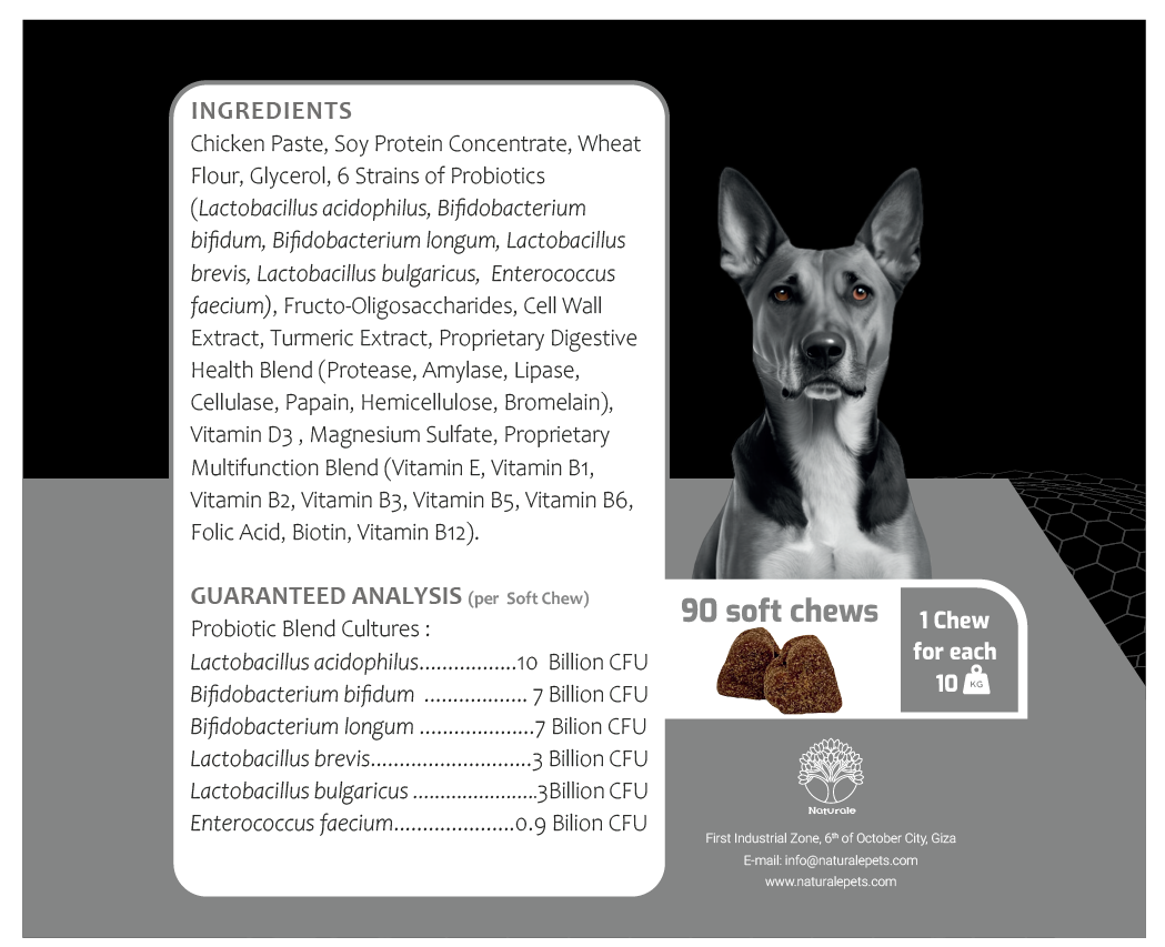 K9 - Supplement For Dogs ( Probiotecs ) 90 Pcs