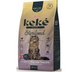 Keke Supreme Cat Dry Food Sterilized 1.5kg