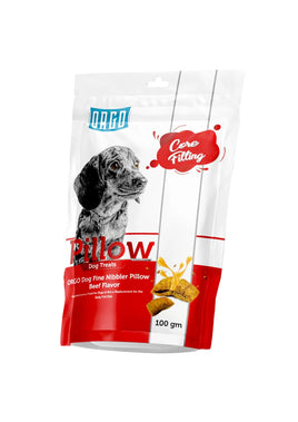 Orgo Pillow Dog Treats Beef100g