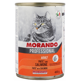 Morando Professional Pate with Salmon for Adult Cats 400 gr
