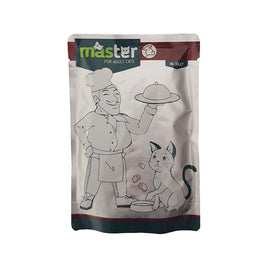 Master Cat Wet Food Adult with Meat - Pouch 80 g