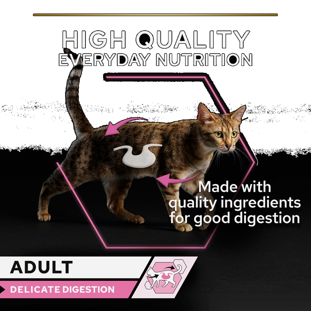 Purina Pro Plan Cat Delicate Digestion Adult Ocean Fish in Gravy – 85g