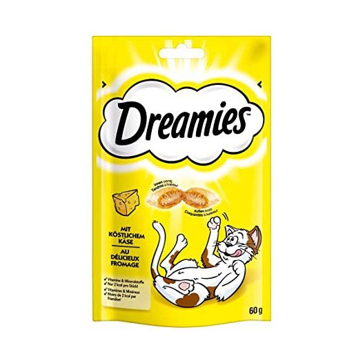 Dreamies Cat Treats 60g Cheese