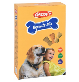 Groovy Biscuit Treats for Dogs 250 gr
