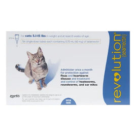 Revolution (selamectin) for Cats - 3 Doses