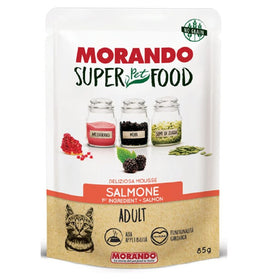 Morando Super Pet Food Adult with Salmon 80g