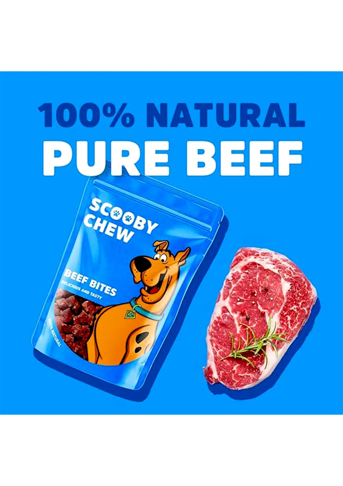 Scooby Chew Beef Bites 120g