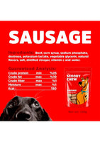 Scooby Chew Sausage 120g