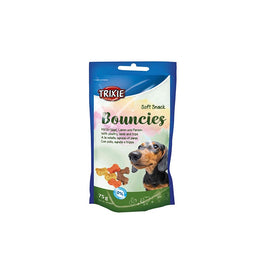 trixie soft snack bouncies with poultry