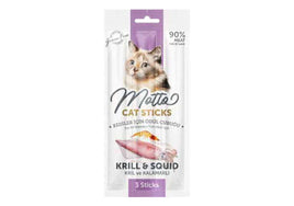 Motto Cat Adult Sticks Krill & Squid 3sticks