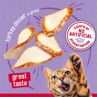 FRISKIES pate Turkey Dinner In Gravy Wet Cat Food 156g