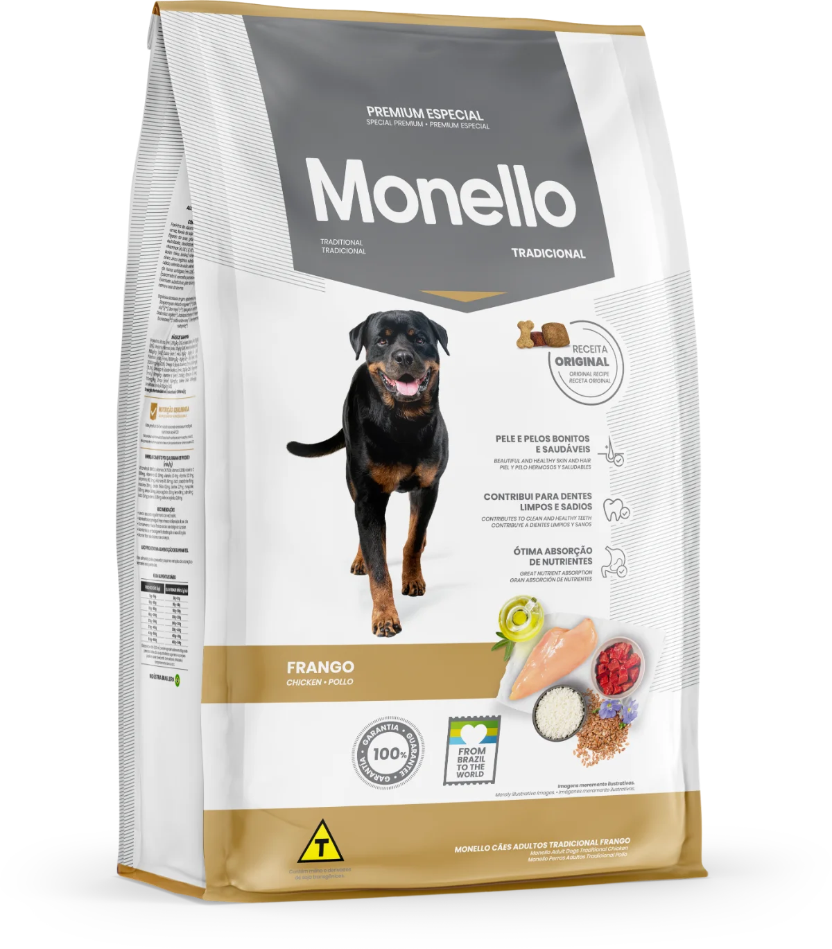 Monello Dog Dry Food Adult Chicken - 1 Kg