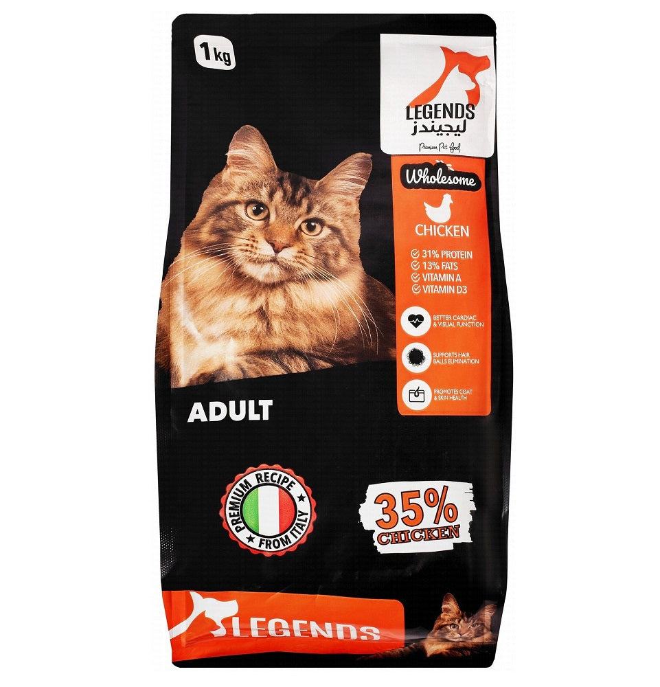 Legends Dry Food with Chicken for adult cats 1 kg
