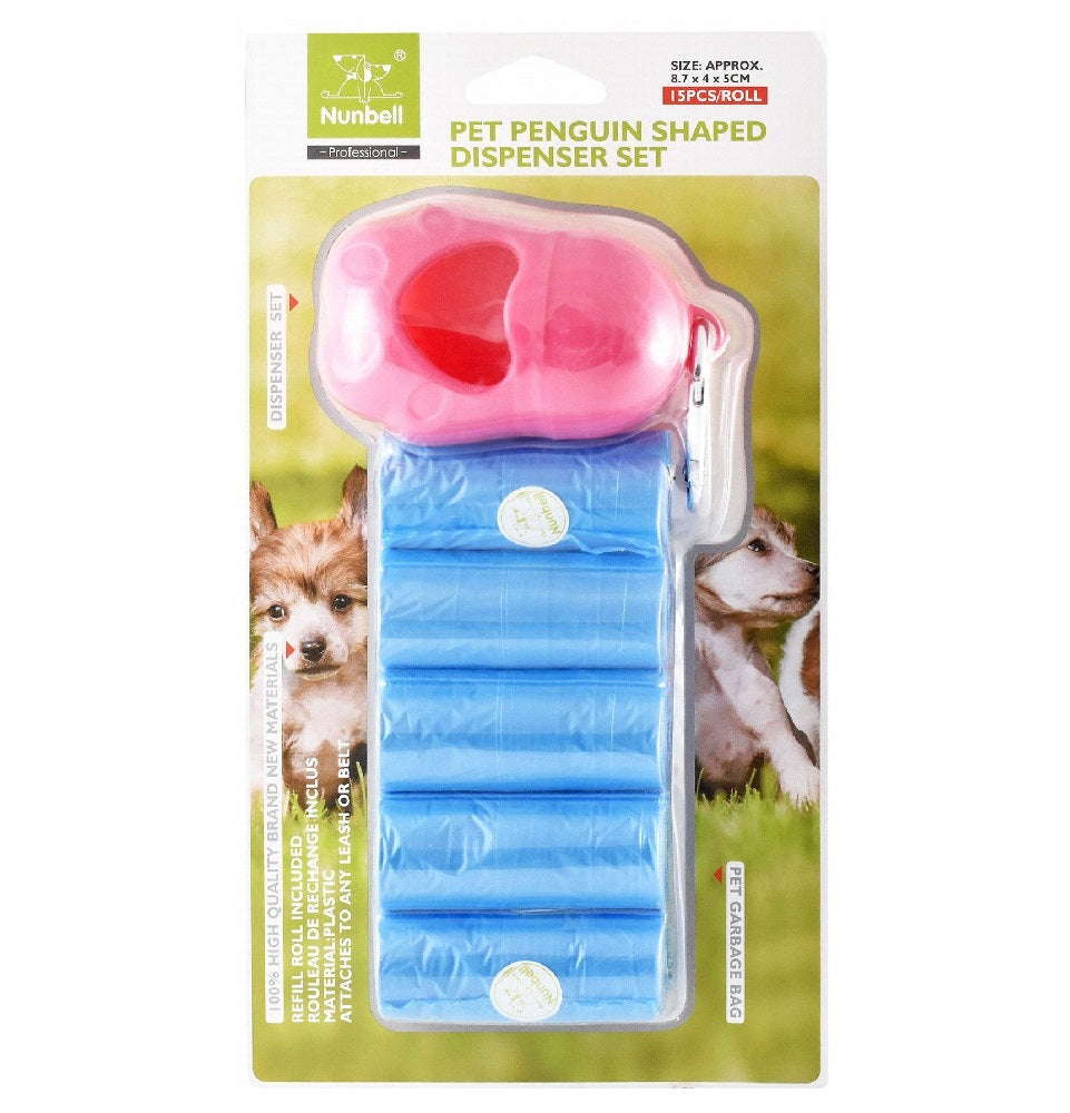 Nunbell Penguin Shaped Dispenser set