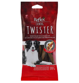 Reflex Twister Treats with Poultry for Adult Dogs 100 gr