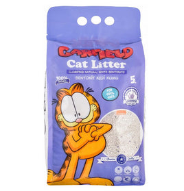 Garfield White Bentonite Clumping Cat Litter Lavender 5 L