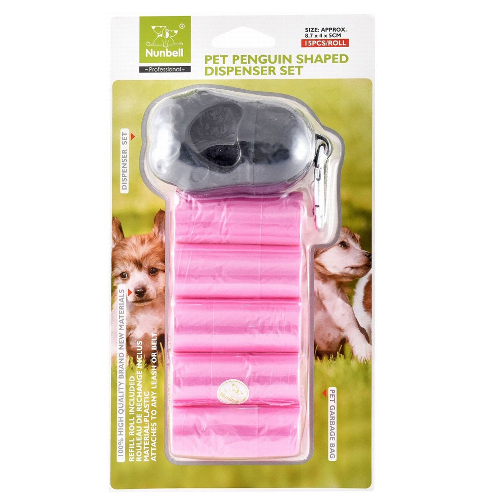 Nunbell Penguin Shaped Dispenser set