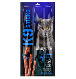 K9 Meaty Sticks Cat Treats with Tuna and Shrimp 3 pcs