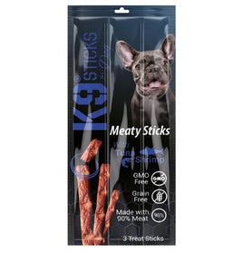 K9 Meaty Sticks Dog Treats with Tuna and Shrimp 3 pcs