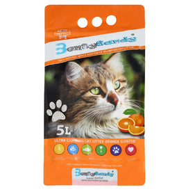 Benty Sandy Cat Litter orange Clumping 5 l