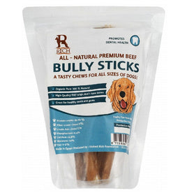 Rich Bully Sticks Treats For Dogs 4 Per Pack