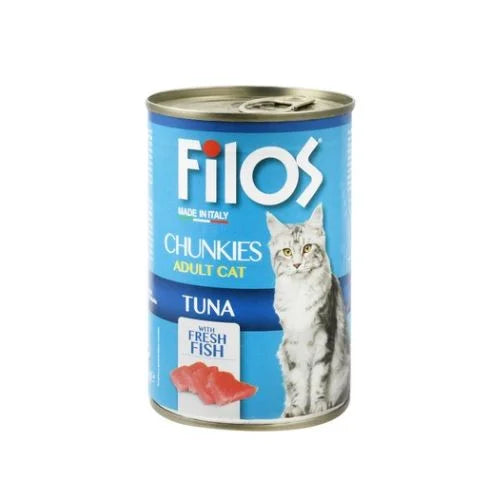 Filos Chunks Tuna Wet Cat Food 400g