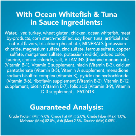 PURINA FRISKIES Savory Shreds Whitefish & Sardines Wet Cat Food 156g