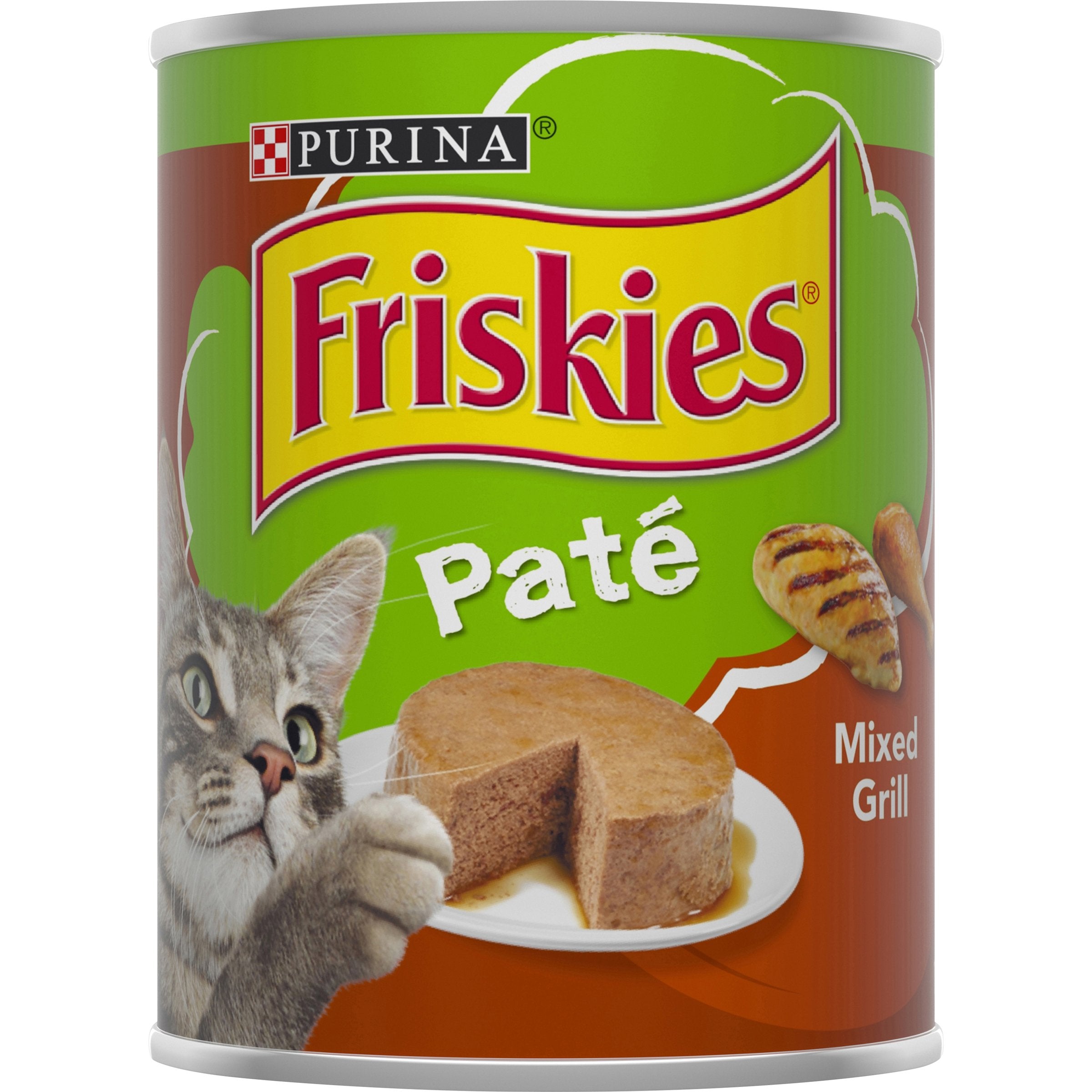 PURINA FRISKIES Wet Can Pate Mixed Grill Cat Food 368g