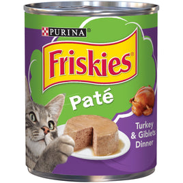 PURINA FRISKIES Wet Can Pate Turkey & Giblets Cat Food 368g