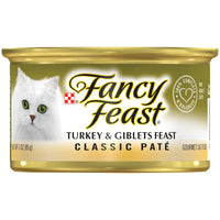 PURINA FANCY FEAST Classic Turkey & Giblets Wet Cat Food 85g