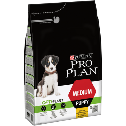PURINA® PRO PLAN® Medium Puppy with OPTISTART® Rich in Chicken Dry Food-3 KG