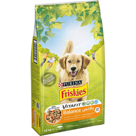 PURINA FRISKIES BALANCE Dog Food with Chicken and Vegetables 10kg