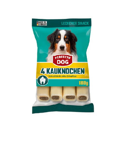 Perfecto Dog Stuffed chewing bones with beef 4 pieces 180g