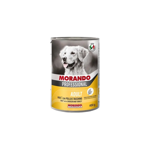 Morando Dog Pate With Chicken And Turkey 400g