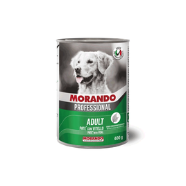 Morando professional adult dog pate with Veal 400g