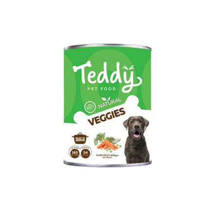 Teddy Natural Veggies - wet dog food 400g