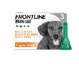 Frontline Plus Spot On Small Dog (2 up to 10kg) - 1 Pipette