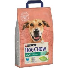 Dog Chow Dry Food  foe Adultdog  Chicken Light 2.5kg