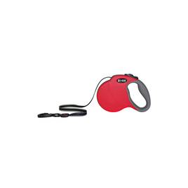 DOCO ADVENTURE RETRACTABLE LEASH / Small up to 10kg 4M Red