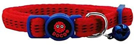 Doco Furball Collar for Cats - Red