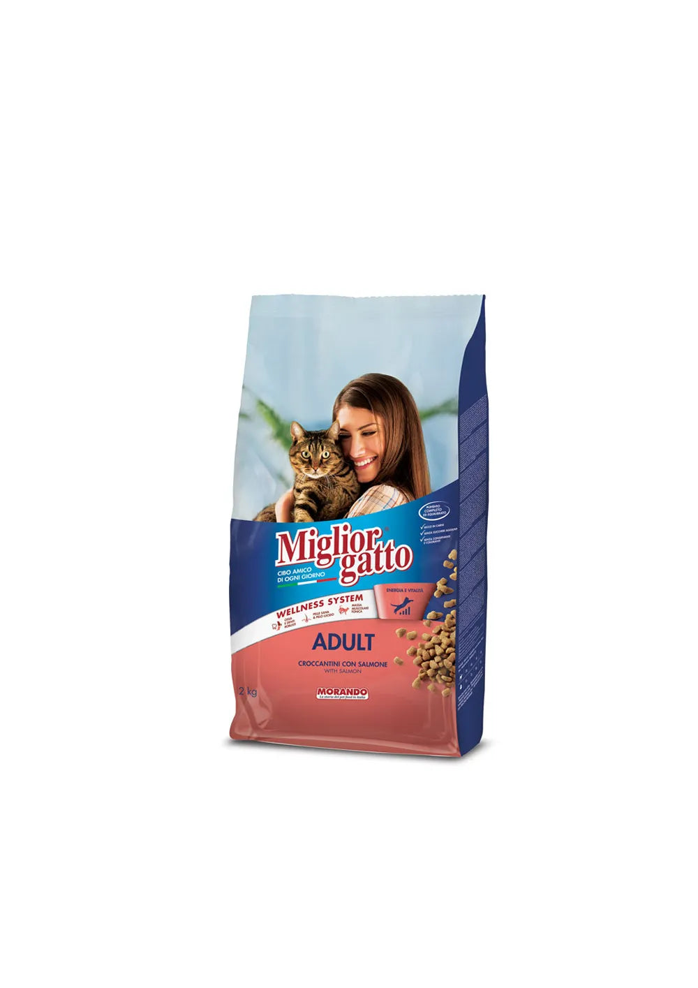 Miglior Gatto For Adult with Salmon 2kg