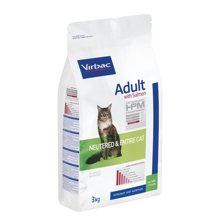 Virbac® Neutered Adult with Salmon and Entire Cat (1.5kg - 3kg)