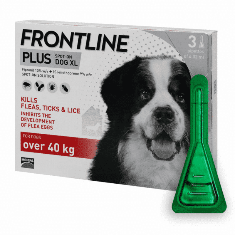 FRONTLINE PLUS SPOT ON MEDIUM Dog 40 60 Zima Pets