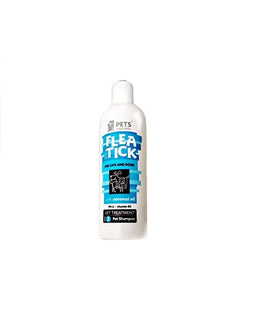 Pets Republic Flea & Tick Shampoo for Dogs & Cats 500ml - Coconut Oil