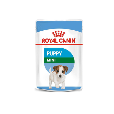 Royal Canin Mini Puppy in Gravy (85 gm\pouch) - wet food for small dogs