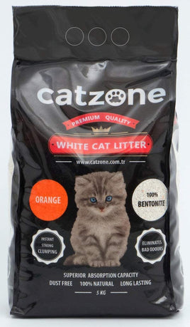 CatZone Scented Cat Litter (Lavender - Baby Powder - Orange) 5kg /10 kg /20 kg
